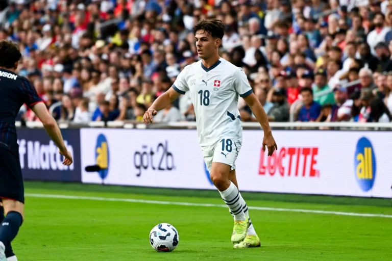 Ardon Jashari avec la Suisse @Alamy