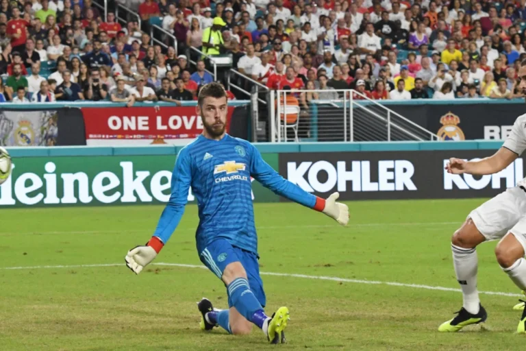 David De Gea sous les couleurs de Manchester United ©Alamy