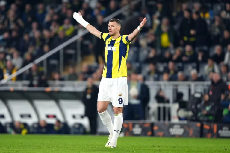 Edin Dzeko est un joueur de la Fiorentina ©Alamy