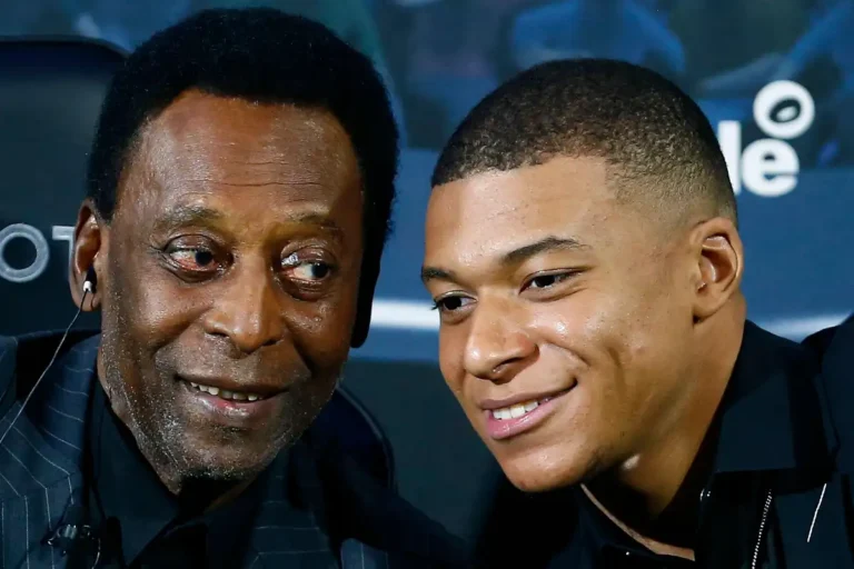 Le vibrant hommage de Pelé à Kylian Mbappé ©Alamy