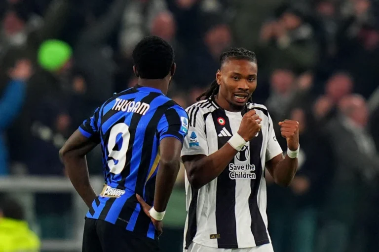 Les frères Khephren Thuram et Marcus Thuram ©Alamy