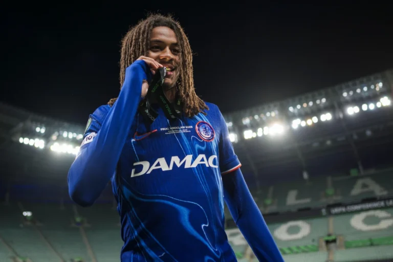 Mathis Amougou en route vers Strasbourg ©Alamy