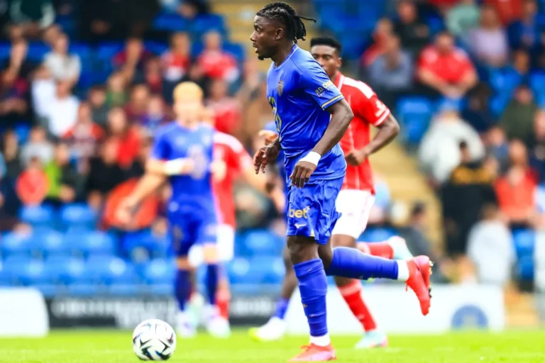 Mohammed Salisu avec l'AS Monaco @Alamy