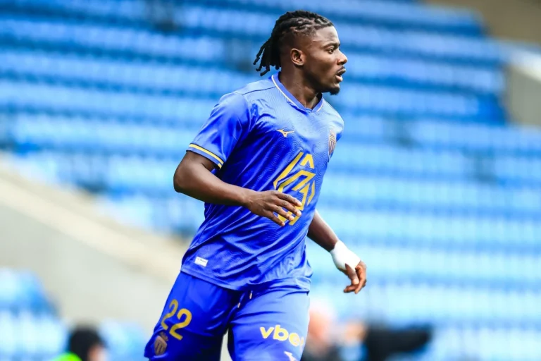 Mohammed Salisu avec l'AS Monaco @Alamy