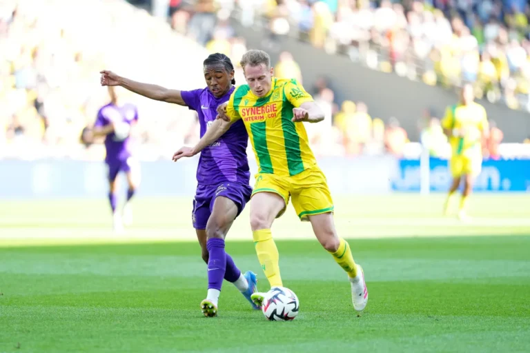 Nicolas Cozza avec le FC Nantes @Alamy