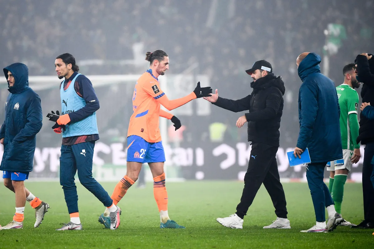 OM : Roberto De Zerbi « Adrien Rabiot est intransférable »