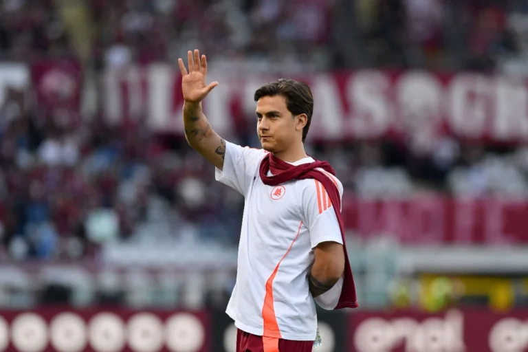 Paulo Dybala avec la Roma @Alamy