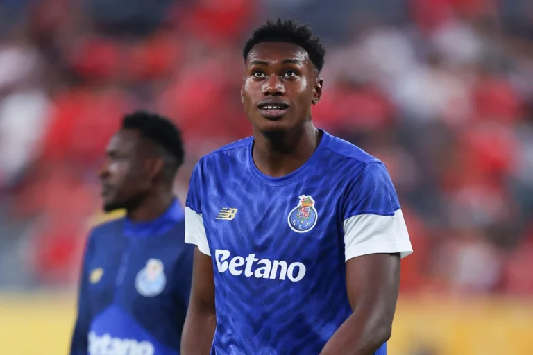 Samu Aghehowa avec le FC Porto @Alamy