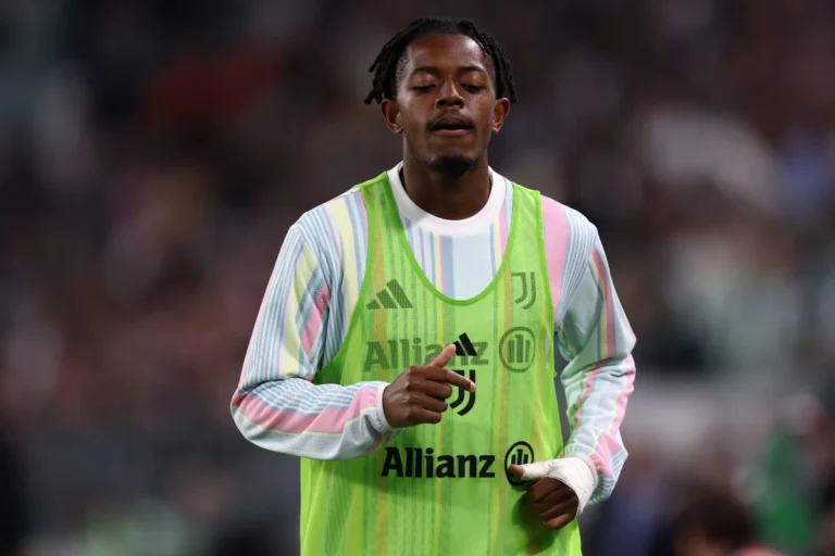 Samuel Mbangula avec la Juventus @Alamy