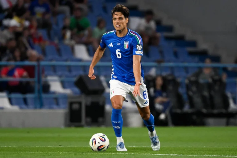 Samuele Ricci avec l'Italie @Alamy