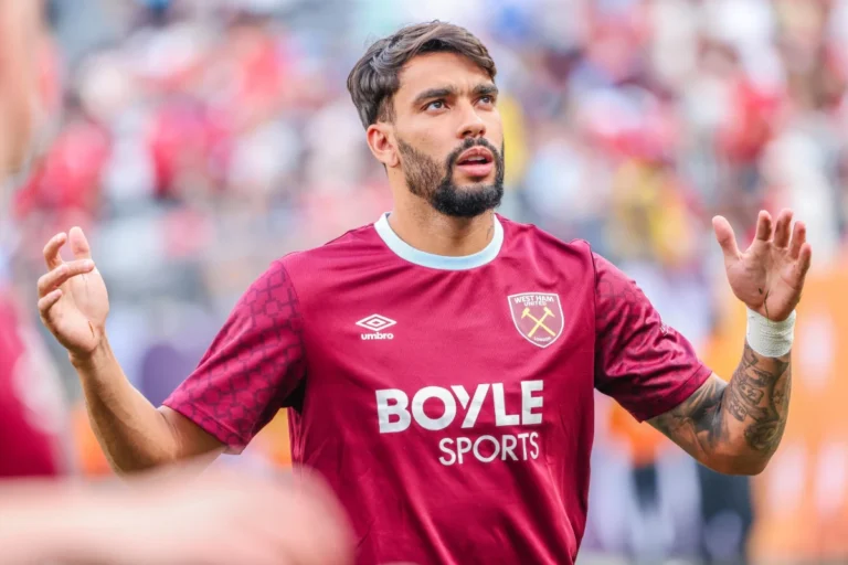Lucas Paqueta sous les couleurs de West Ham ©Alamy
