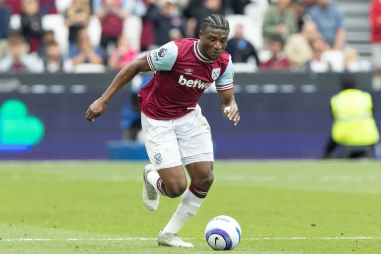 West Ham refuse une offre pour Mohammed Kudus ©Alamy