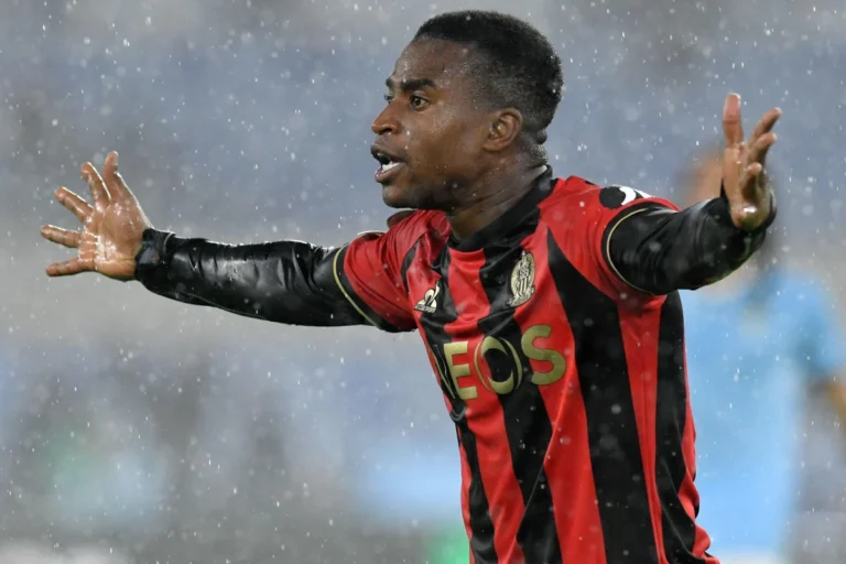 Youssoufa Moukoko sous les couleurs de Nice ©Alamy