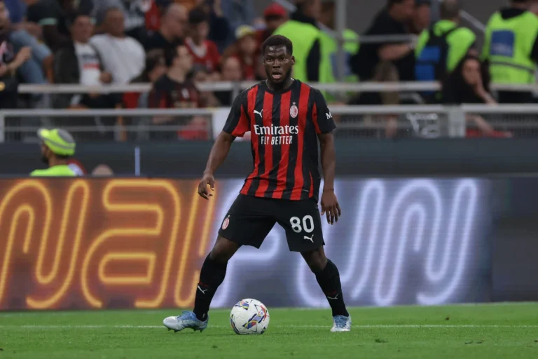 Yunus Musah avec le Milan AC @Alamy