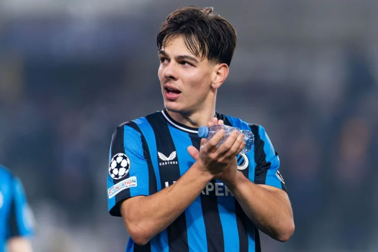 Ardon Jashari sous le maillot de Bruges @Alamy