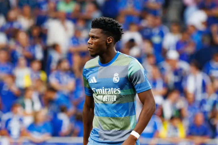 Aurélien Tchouaméni avec le Real Madrid @Alamy