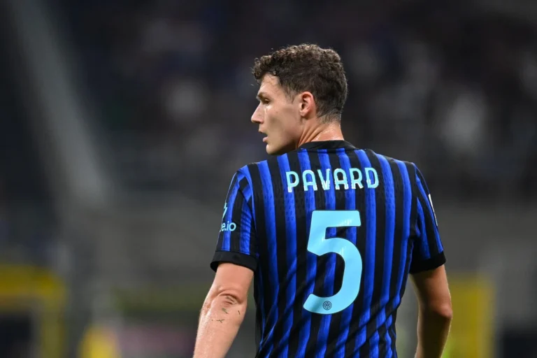 Benjamin Pavard avec l'Inter Milan @Alamy