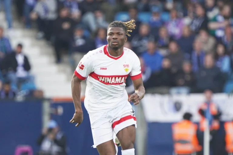 Bilal Touré avec Stuttgart @Alamy