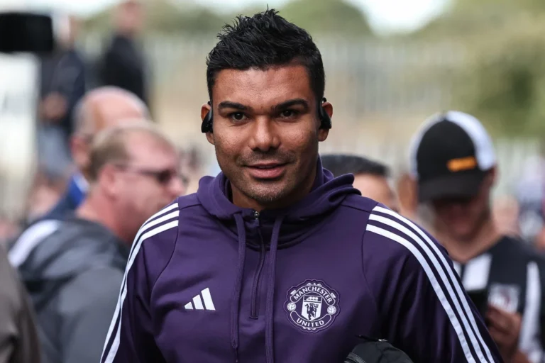 Casemiro avec Manchester United @Alamy