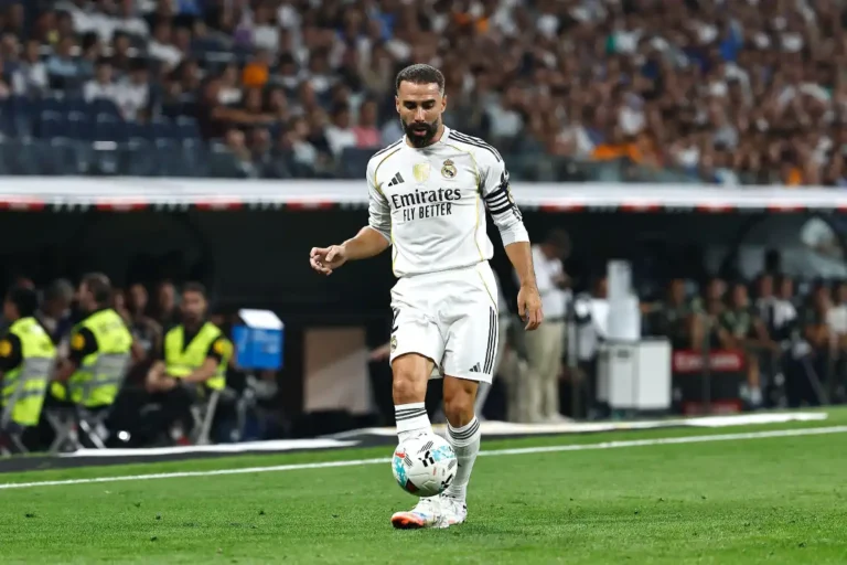 Dani Carvajal sous le maillot du Real Madrid @Alamy