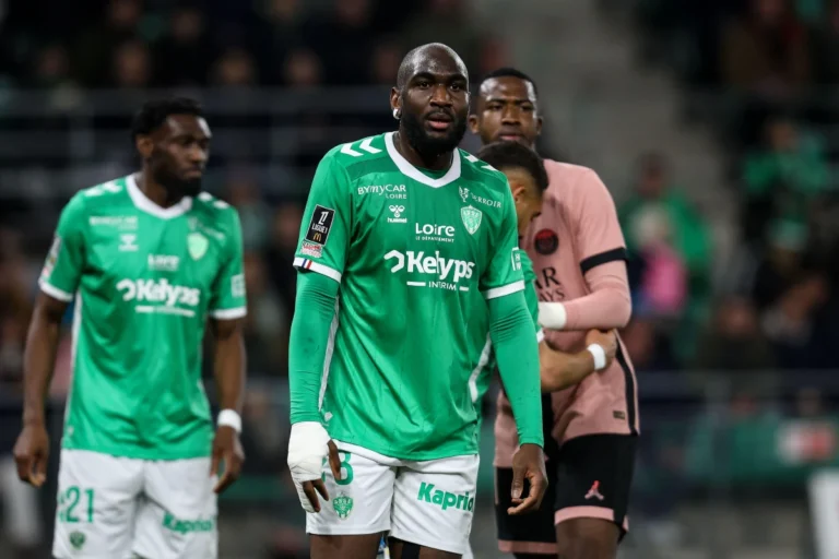 Mickaël Nadé avec Saint-Etienne @Alamy