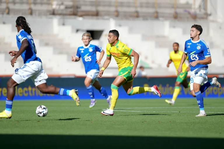 Mostafa Mohamed avec le FC Nantes @Alamy