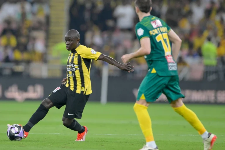 N’Golo Kanté sous les couleurs d'Al-Ittihad ©Alamy