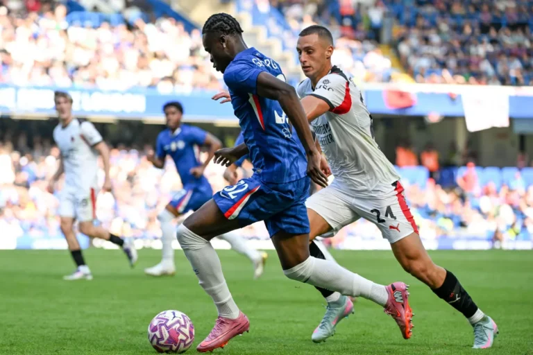 Tyrique George avec Chelsea @Alamy