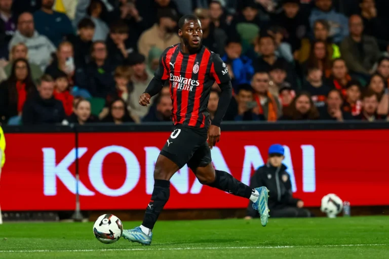 Yunus Musah avec le Milan AC @Alamy