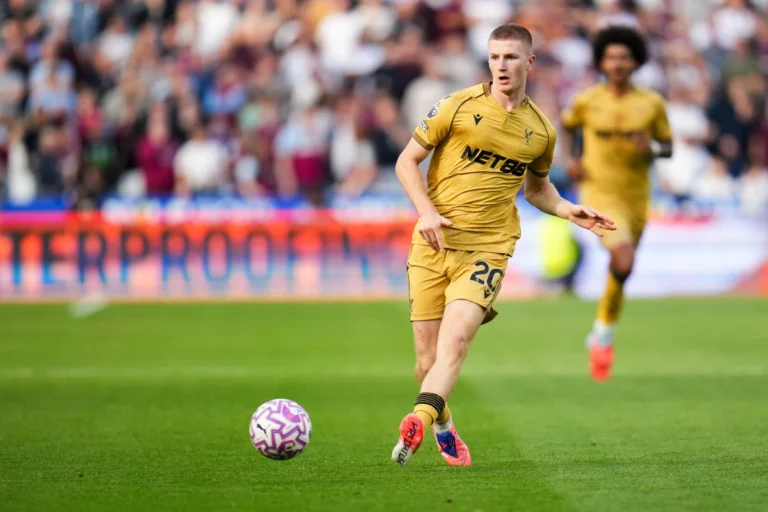 Adam Wharton sous le maillot de Crystal Palace @Alamy