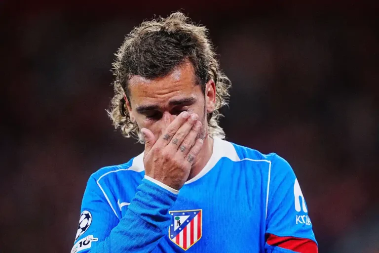 Antoine Griezmann sous les couleurs de l'Atlético Madrid ©Alamy