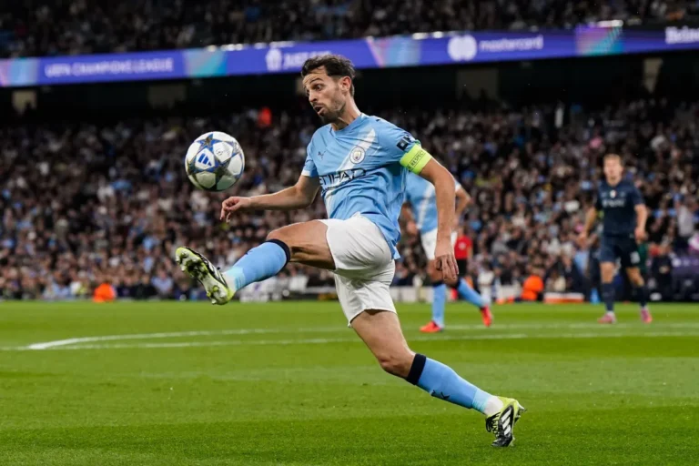 Bernardo Silva sous les couleurs de Manchester City @Alamy