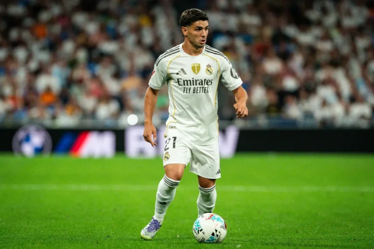 Brahim Díaz avec le Real Madrid @Alamy