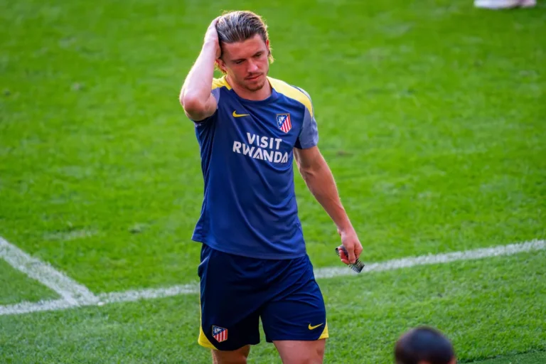 Conor Gallagher avec l'Atlético Madrid @Alamy