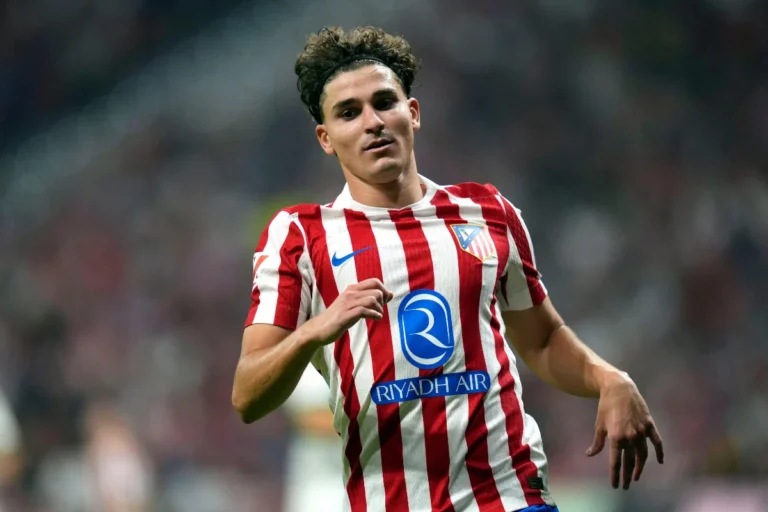 Julián Álvarez avec l'Atlético Madrid @Alamy