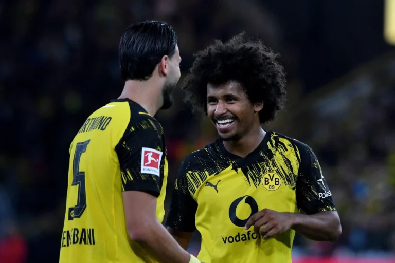 Karim Adeyemi avec le Borussia Dortmund @Alamy