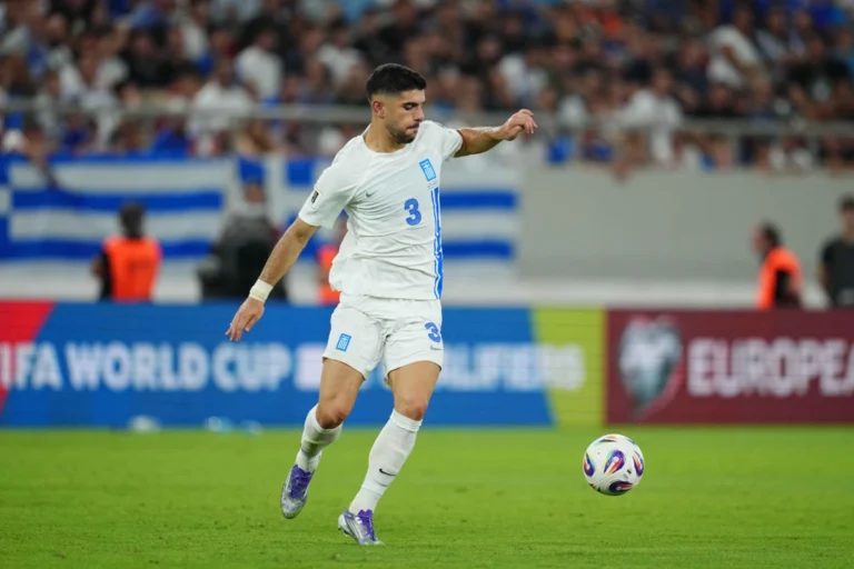 Konstantinos Koulierakis avec la Grèce @Alamy