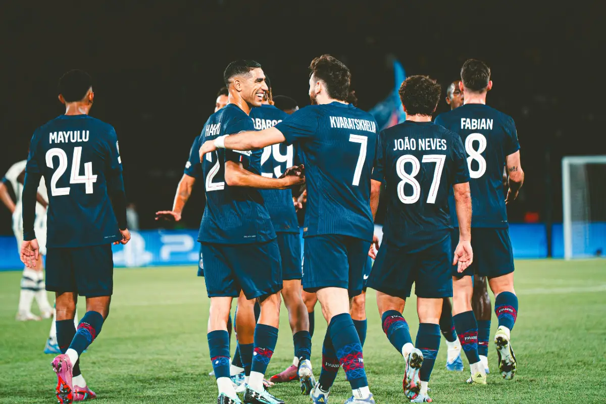 LDC: Le PSG a réalisé une promenade de santé ©Alamy