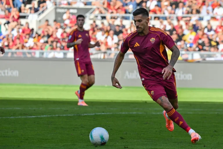Lorenzo Pellegrini sous le maillot de la Roma @Alamy