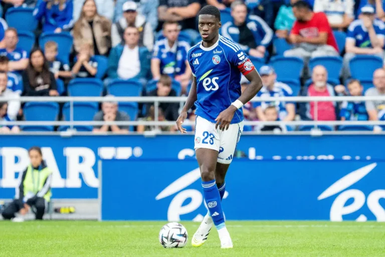 Mamadou Sarr avec Strasbourg @Alamy