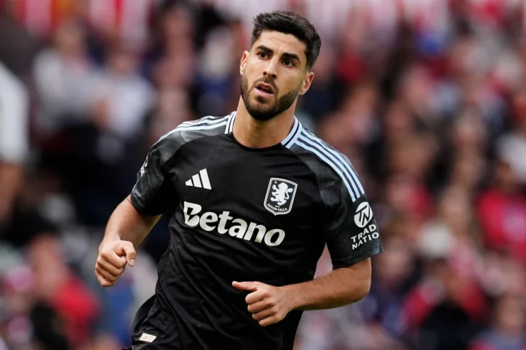 Marco Asensio avec Aston Villa @Alamy