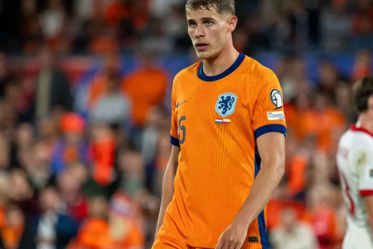 Micky van de Ven avec les Pays-Bas @Alamy