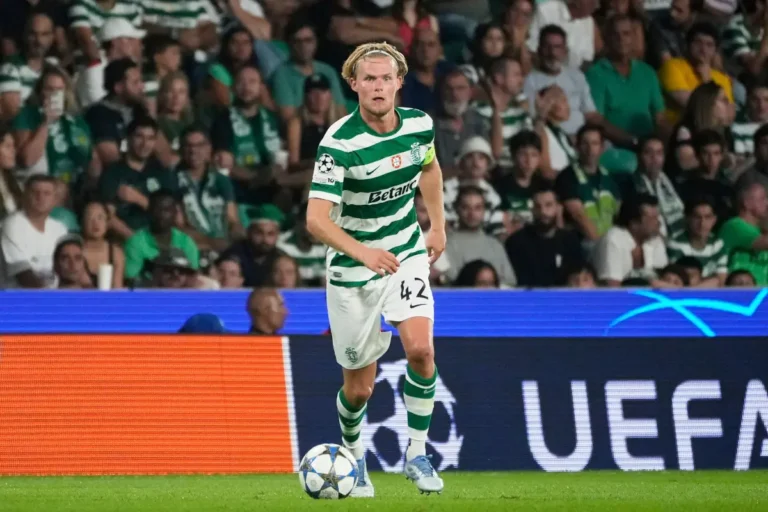 Morten Hjulmand avec le Sporting CP @Alamy
