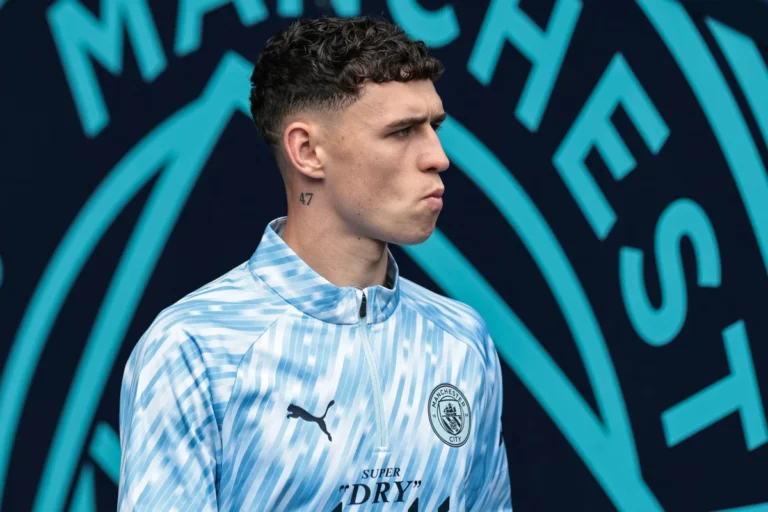 Phil Foden avec Manchester City @Alamy