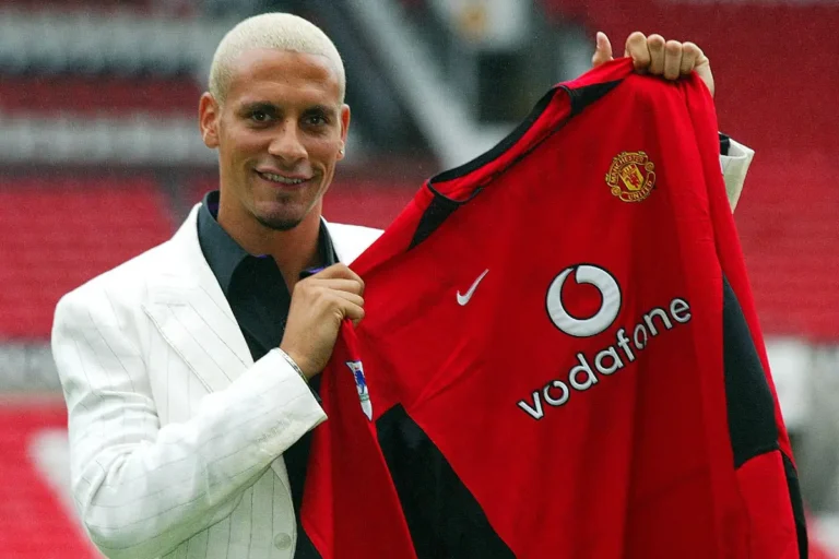 Rio Ferdinand à Manchester United @Alamy