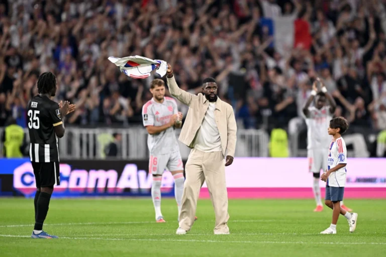 Samuel Umtiti au Groupama Stadium ©Alamy