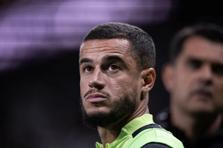 Le milieu offensif brésilien Philippe Coutinho @Alamy