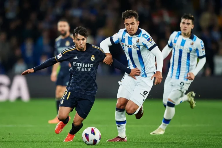 Brahim Diaz sous le maillot du Real Madrid @Alamy