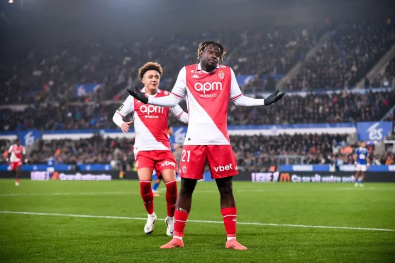 George Ilenikhena sous le maillot de Monaco @Alamy