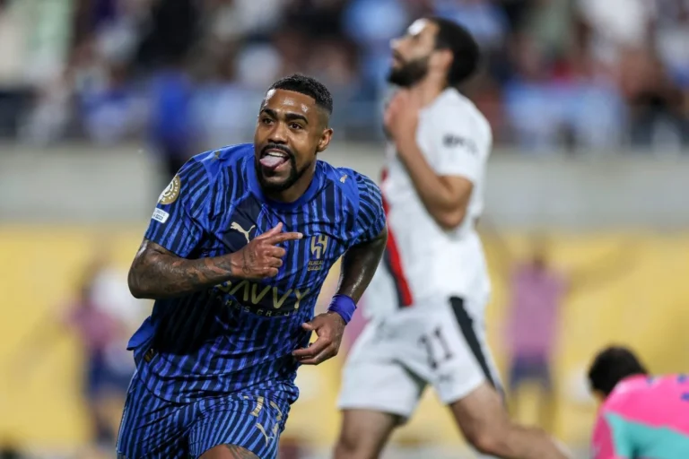 Malcom sous le maillot d'Al-Hilal @Alamy